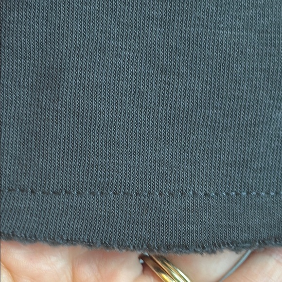 Primark Medium Black Cropped Sweatshirt with Sequin Stars Fleece Lined - Picture 4 of 10